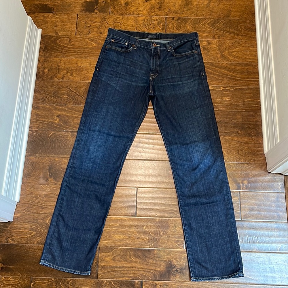 Mens Lucky Brand Jeans 363 Vintage Straight. W 34 L 34